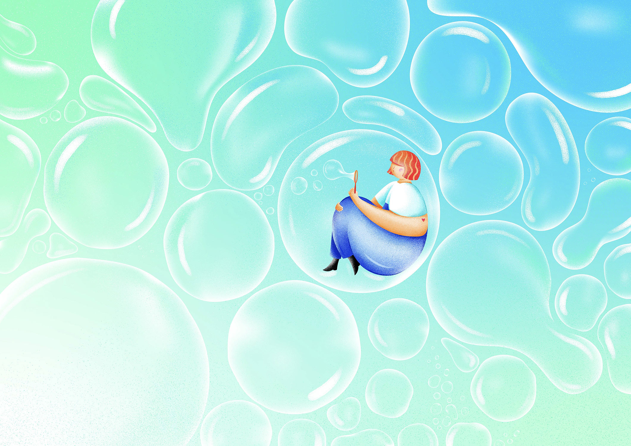 Dreaming in bubbles